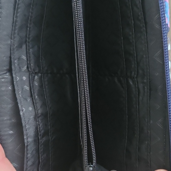 Vera Bradley Blue & Floral Matching Wallet and Purse Set - Picture 5 of 16